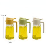 2 in 1 Oil Dispenser and Oil Sprayer - 470ml Oil Bottle