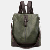 Anti-theft Backpack Purse Soft Leather