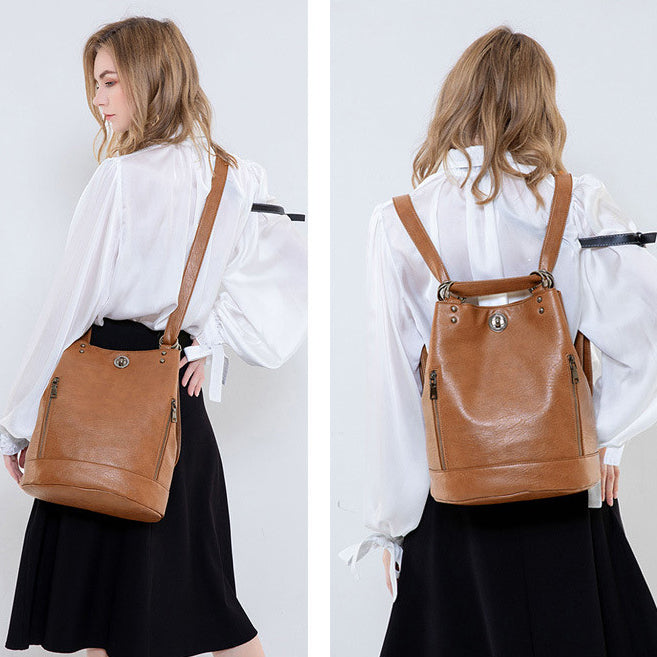 Large leather backpack Newcastle - Women Store Online
