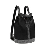 Shiny Bead Anti-theft Bucket Backpack