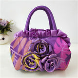 Handmade flower Handbags