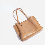 Multi-Layer Leather Tote Women's Bag