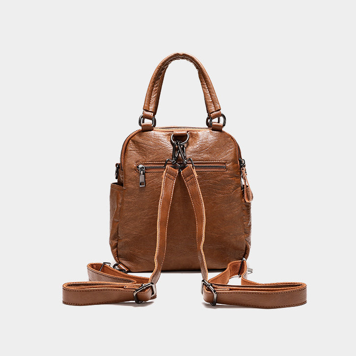 Leather Mini Multifunctional Women's Backpacks