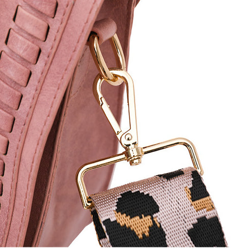 Woven Design Handbag Messenger Bag