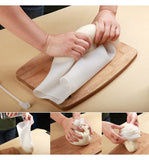 DIY Cooking Pastry Tools Soft Porcelain Silicone Kneading Dough Bag