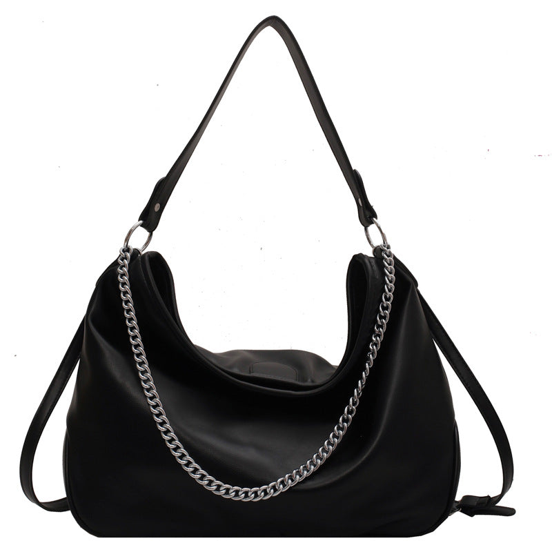 Chain Soft Leather Shoulder Bag Crossbody Bag