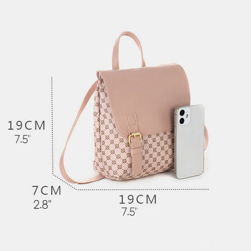 Mini Casual Backpack Purse Small Rucksack