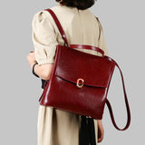 Vintage Casual Ladies Rucksack Backpack Purse