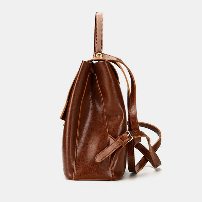 Brown Leather Mini Backpack Purse - clothing & accessories - by owner -  apparel sale - craigslist