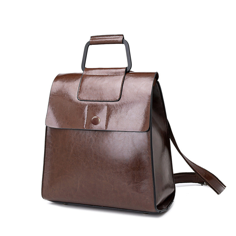 Fashion Genuine Leather Women's Backpack