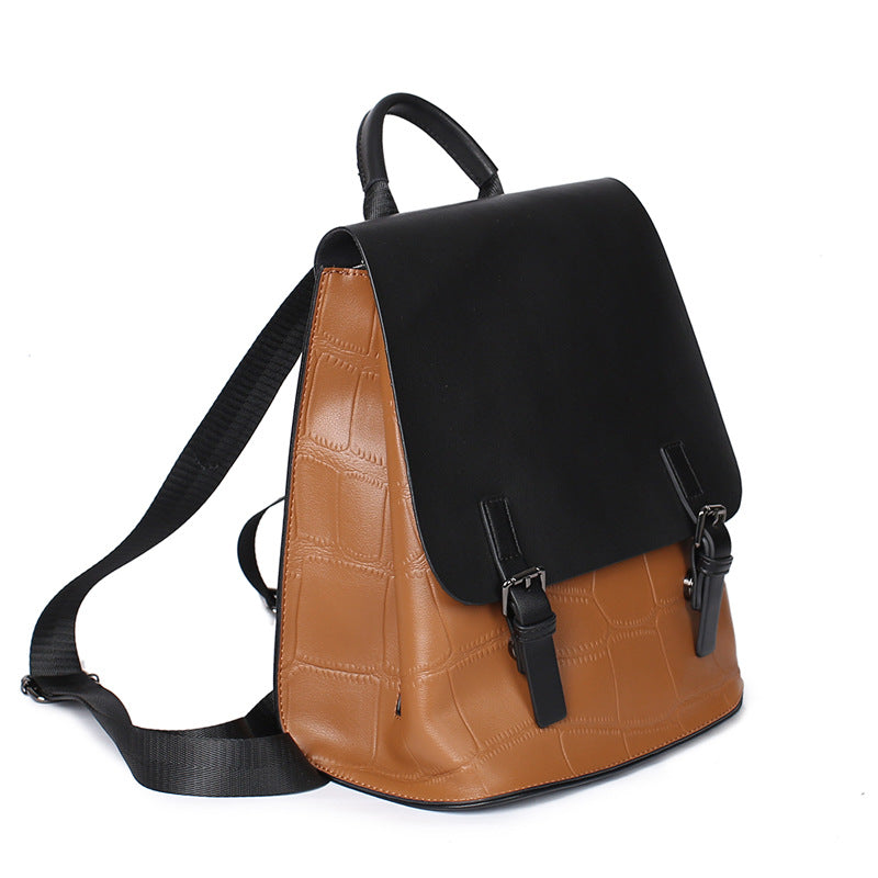Cowhide Leather Women's Backpack