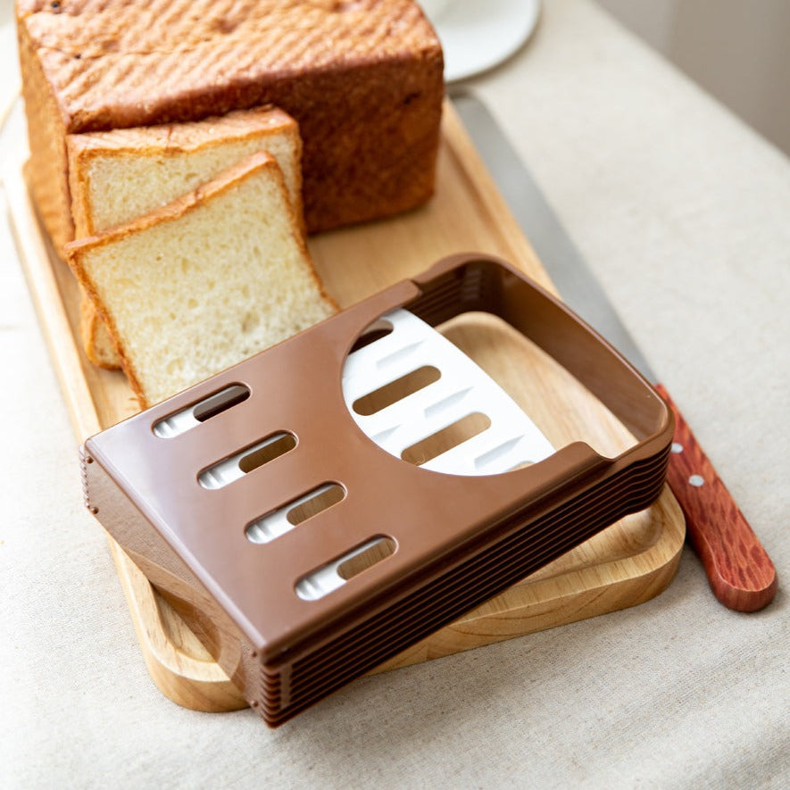 Bread Slicer,adjustable Toast Slicer Toast Cutting Guide For