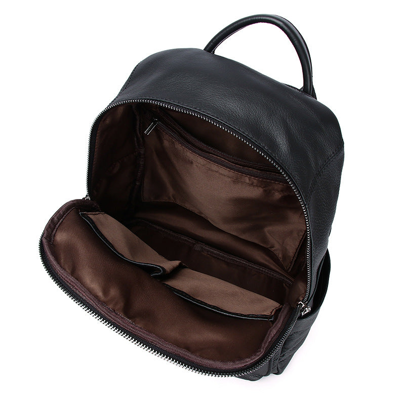 Cowhide Large-capacity Backpack