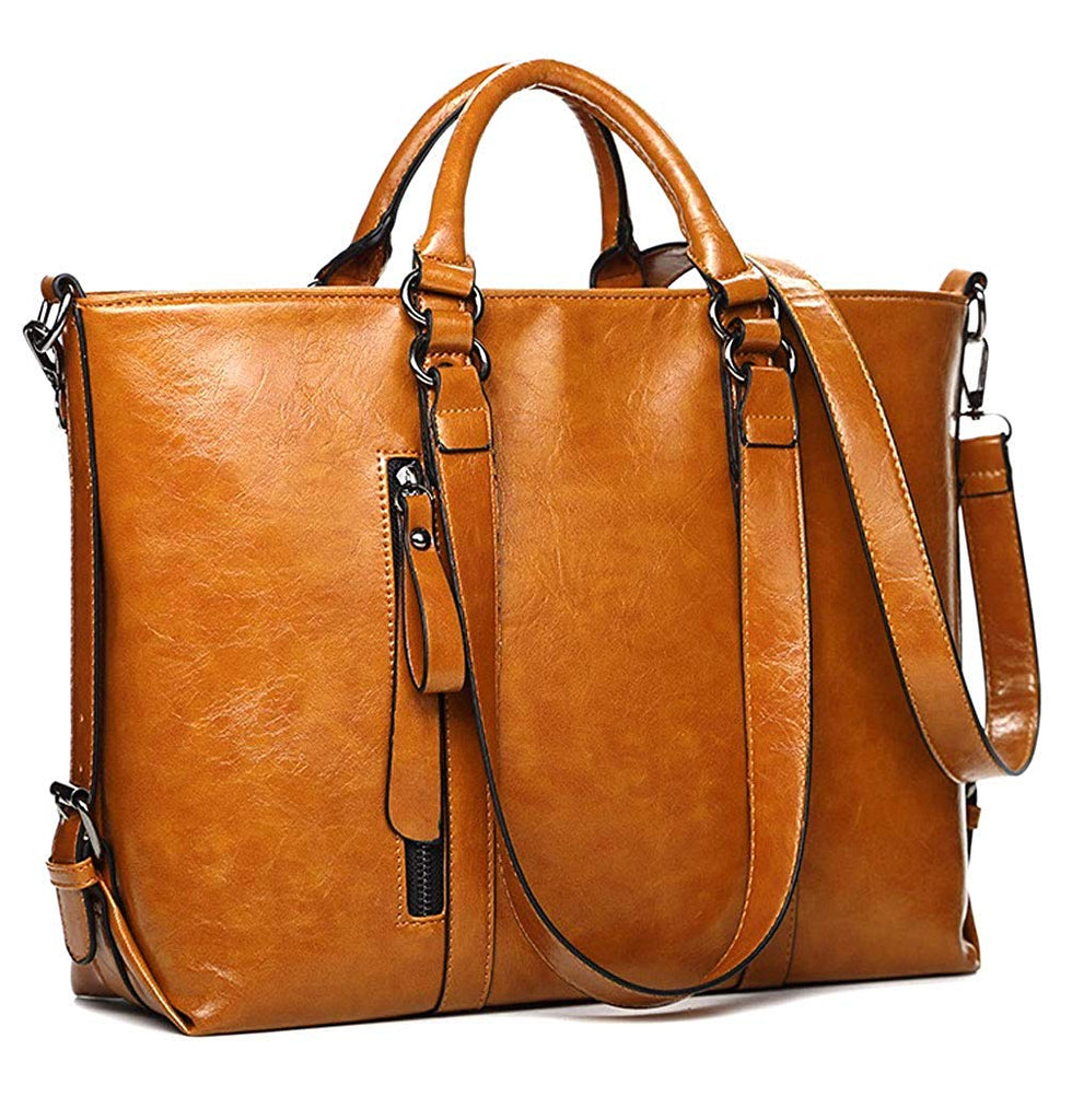 Leather Tote Bag for Women, Shoulder Bag Handbag Crossbody Bag