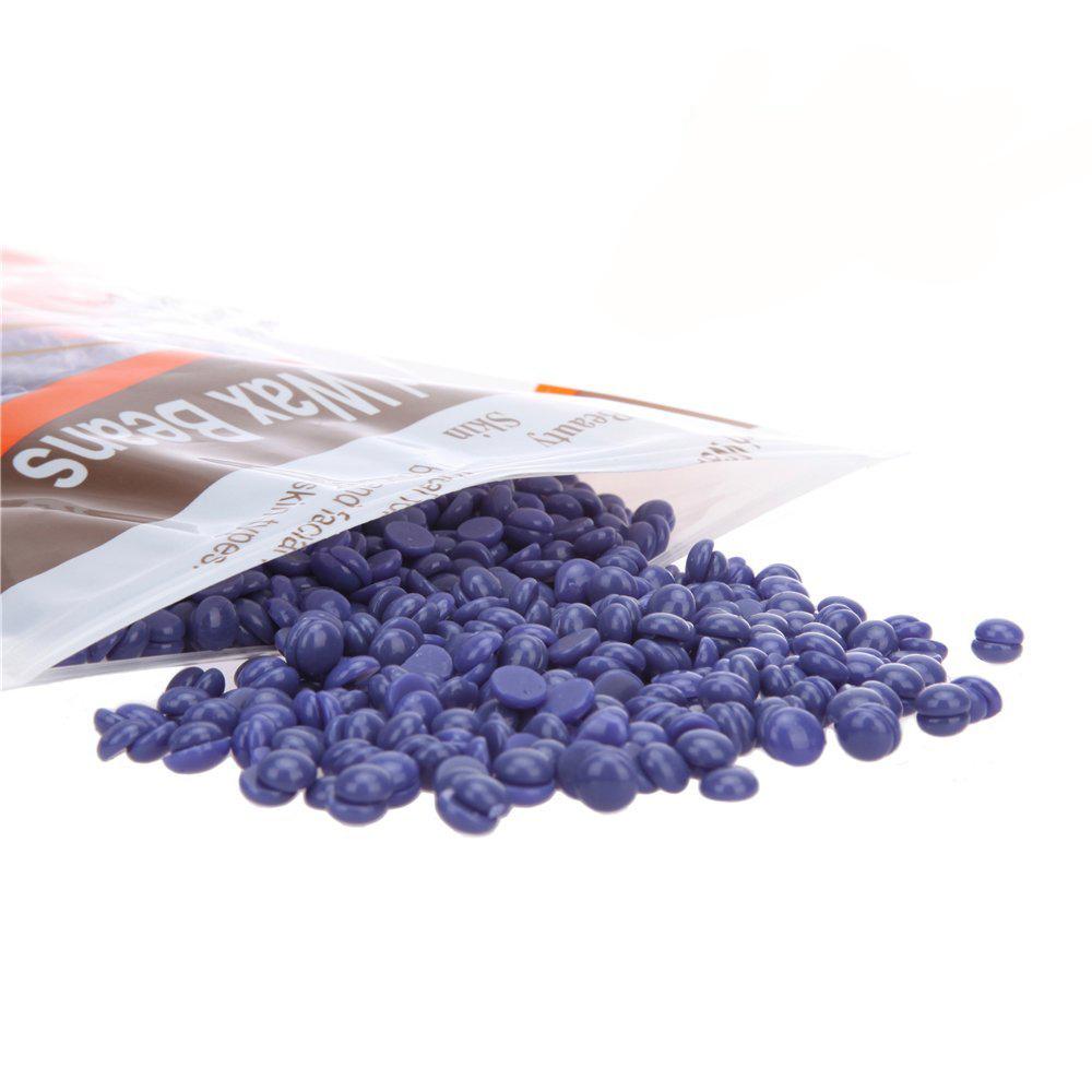 Lavender Flavor Hair Removal Hard Wax Beans Hard Body Wax Beans For Facial Arm Legs 300g/bag
